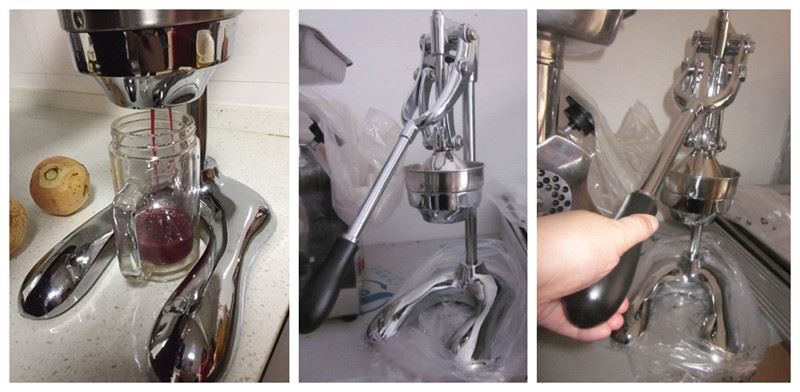 manual pomegranate juice machine