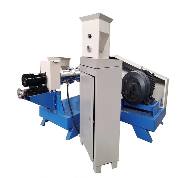 Single Screw Puffed Pet Food Production Line