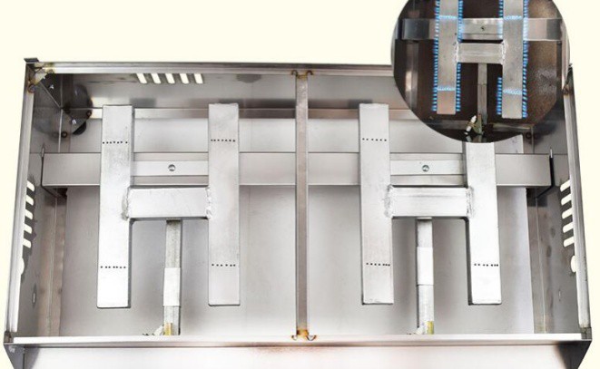 gas burger cooking machine gas burger cooking machine